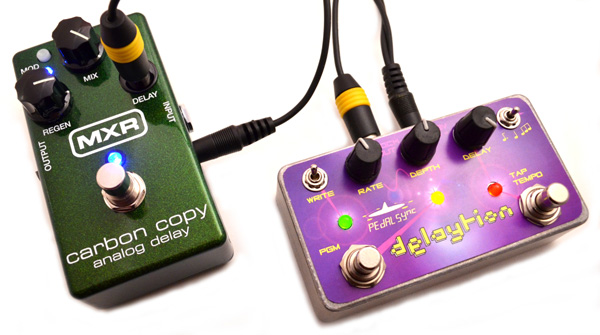MXR Carbon Copy Modification for Delaytion PedalSync™ MV-64