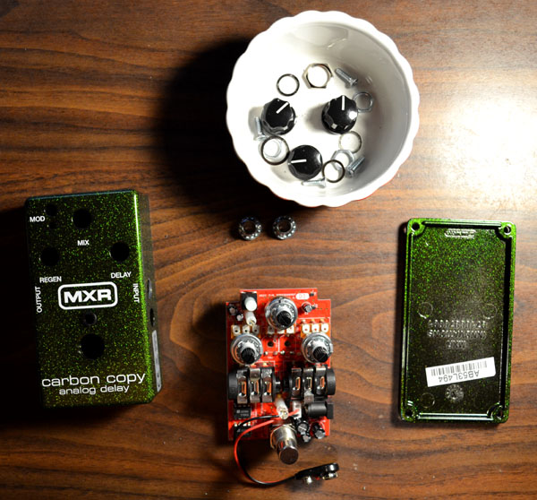 MXR Carbon Copy Modification for Delaytion PedalSync™ MV-64 MXR Carbon Copy Modification for Delaytion PedalSync™ MV-64