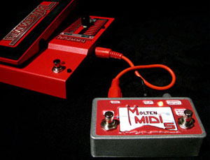 MOLTEN MIDI 5™ .:. Digitech Whammy 5 Controller Footswitch with 
